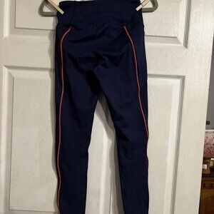 Under Armour UA Compression Coldgear Leggings Dark Blue Small